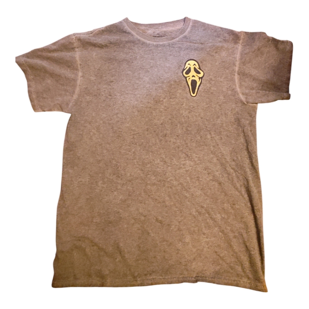 Graphic Tee with " Ghost Face" cartoon